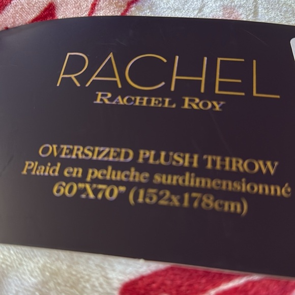 Rachelle Roy Valentine’s Day, LOVE playing cards, oversized, plush blanket - Picture 6 of 8